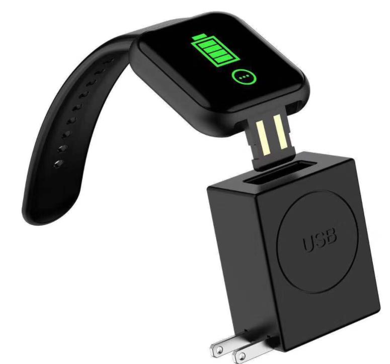 智能定位手環(huán)usb充電方案