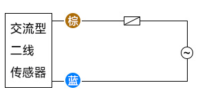交流電接近開關接線圖