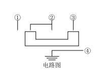 七腳撥動開關(guān)電路圖