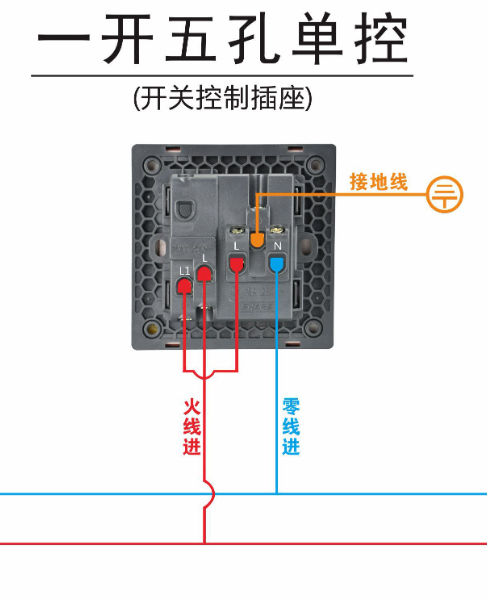 墻壁開關(guān)的接線方法